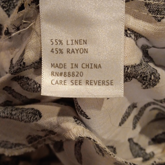 Christian Siriano Linen Blend Pants XL - Picture 7 of 7